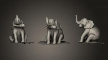 3D model Pink Elephant (STL)